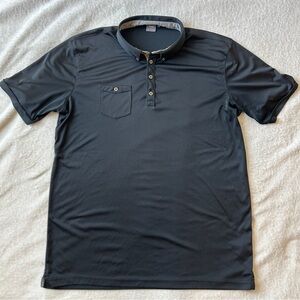 Ping Black Performance Polo Shirt